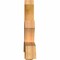 Ekena Millwork Davenport Rough Sawn Timber Gable Bracket, Western Red Cedar, 72"W x 36"H x 6"D x 6"F, 12/12 Pitch GBW072X36X0606DAV00RWR - alternate 2